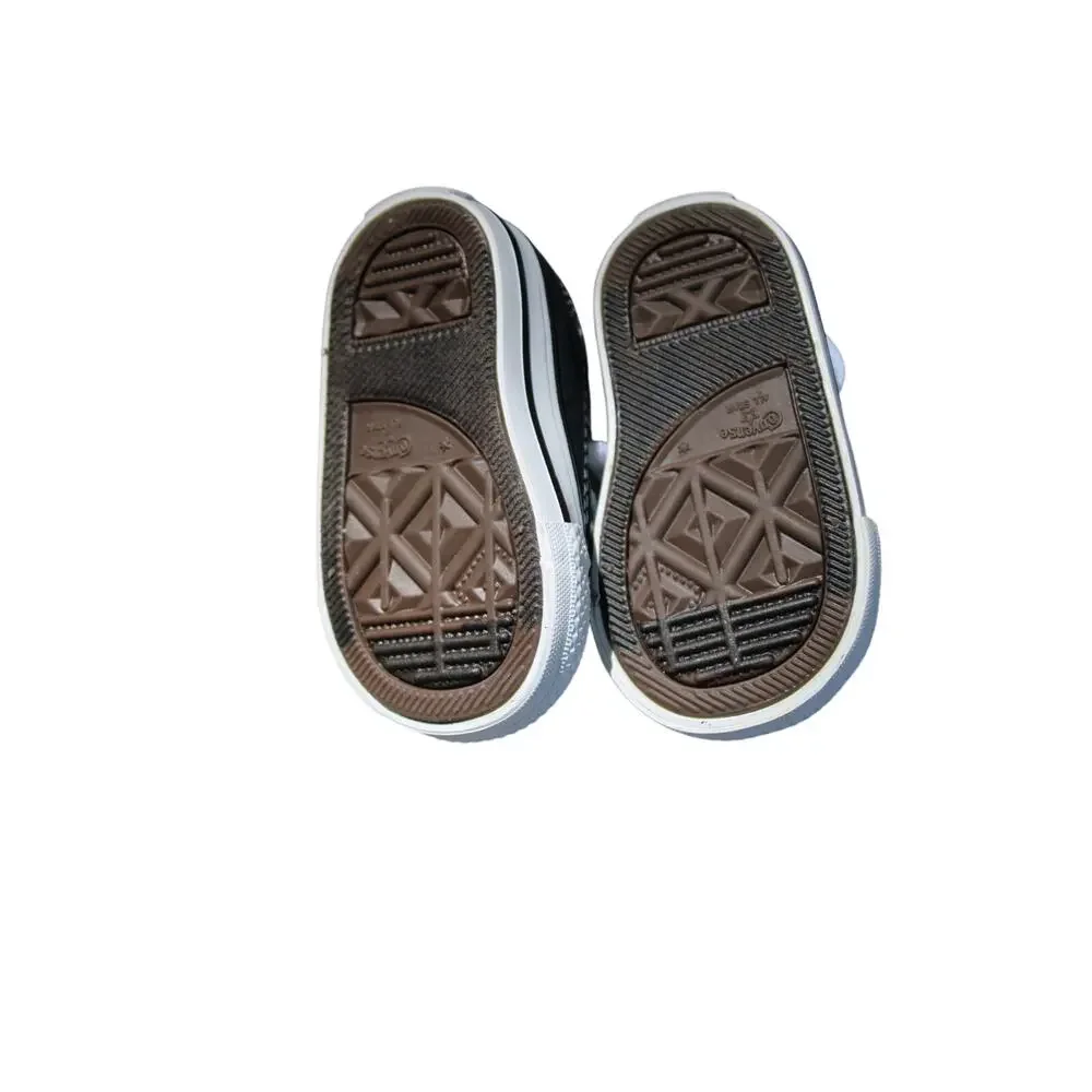 Converse Chuck Taylor All Star Baby Sneakers Black White Size US 2C